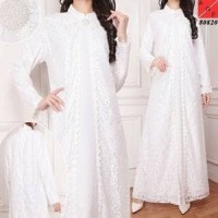 Gamis Putih Baju Umroh Baju Haji Baju manasik Busana muslim wanita