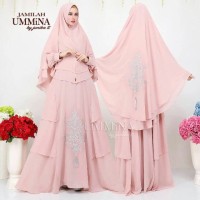 JAMILAH DRESS GAMIS SYARI ORIGINAL UMMINA