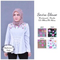 Baju Wanita Atasan Pakaian Sevira Blouse Tunic Blouse Muslim Hijab