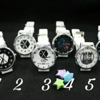 CUCI GUDANG Jam tangan EXO putih (( MURAH ))