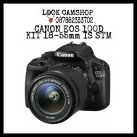 KAMERA DSLR CANON EOS 100D 100 D KIT 18-55mm IS STM