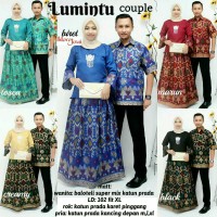 baju couple lumintu batik kebaya unik modern lucu modis