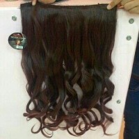rambut palsu original asli lembut