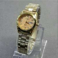 Jam tangan wanita, Alba mini, tgl + hari aktif/on, kw super