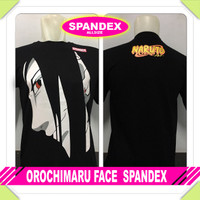 Terlaris KAOS BAJU DISTRO ANIME NARUTO - OROCHIMARU FACE SPANDEX