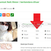 Masker Scarf wajah untuk berpergian berkendara import FAS013