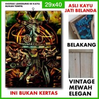 Poster Sepultura 4 SPT04 Kayu Vintage Asli Dinding Rumah/kafe