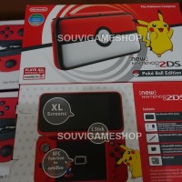 Jual NINTENDO NEW 2DS XL CONSOLE POKEBALL LIMITED EDITION BONUS GAMES Murah