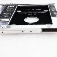 HDD Caddy Tipis (Slim) 9.5mm Sata To Sata II aksesoris laptop termurah