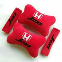 Bantal HONDA JAZZ Merah Aksesoris Mobil