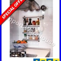 IKEA DROPPAR Toples Bumbu Kaca Frosted 9cl