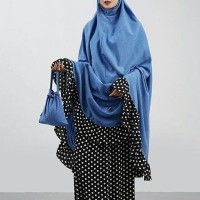 Mukena Tatuis X Hijabenka Fressia Black