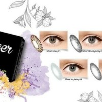 (Murah) SOFTLENS X2 EXOTICON ICE SILVER ASH GREY 05