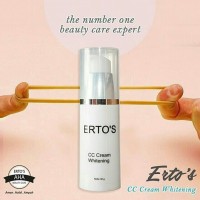 (Dijamin) CC CREAM PELEMBAB WAJAH|CC CREAM ERTOS|BPOM|ORIGINAL 100%