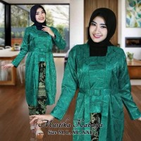 stelan kebaya kutubaru embos jaguar gamis new