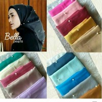 grosir hijab/jilbab murah segi empat bella mutiara