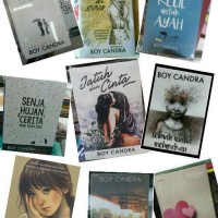 PAKET 5 NOVEL BOY CANDRA. JATUH DAN CINTA. SEBUAH USAHA MELUPAKAN. DLL