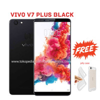 Vivo V7 Plus Black Garansi resmi vivo 2 tahun