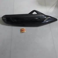 AKSESORIS MOTOR COVER TUTUP KENALPOT NMAX CARBON IMPORT THAILAND TREN