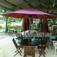MEJA KURSI PAYUNG TAMAN, PAYUNG HOTEL,PAYUNG UNTUK PANTAI OUTDOOR