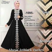 Jual abaya bordir turki 1095 Murah