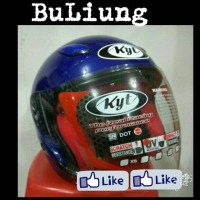HELM KYT DJ MARU SOLID MET BLUE ( BIRU)