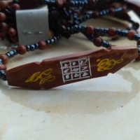gelang kokka model plat rajah mute fashion pria wanita kayu kaukah