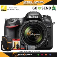 Nikon D7200 Kit AF-S 18-140mm VR DSLR Paket Berkualitas