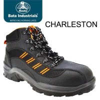 NEW Sepatu Safety Shoes Bata Charleston pria cowok keren kerja kuliah