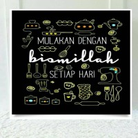 Jual Hiasan Dinding Wall Decor (Decoupage) Kayu/ Decoration Kitchen /Dapur Murah