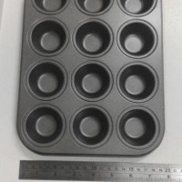 Jual TEFLON PAN LUBANG 12 D= 5CM MF12MN LOYANG MUFFIN MINI CUPCAKE Murah
