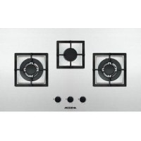 Bh 3934 Possente Modena Gas Open Burner / 3 Tungku / Kompor Gas Tanam