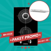 Paket Promo Modena Kompor Gas BH 0325 + Modena Cooker H Murah