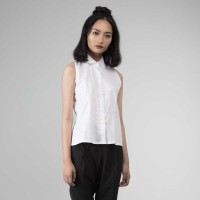 A10977 BLOUSE WANITA MIA TOP WHITE