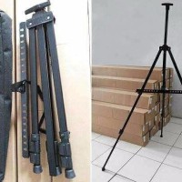 Tripod display poster lukis pameran banner iklan