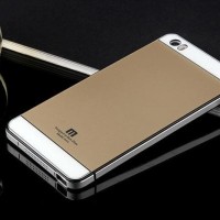 ALUMINIUM CASE Xiaomi Mi4i Mi4c Mi5 pro tempered glass back cover hard