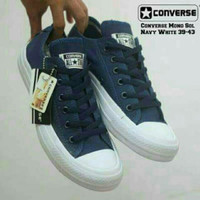 sepatu converse all star navy mono Grade Original/ sepatu murah/