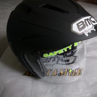 Helm Half Face BMC Fuji-R Hitam Doff