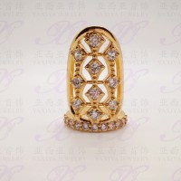 Yaxiya anting kalung gelang cincin kuku permata perhiasan im T2909