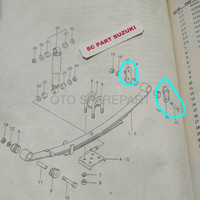 Anting shackle per suzuki jimny katana JK SPS