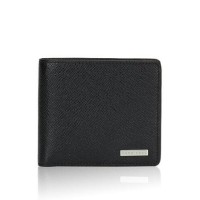 DOMPET HUGO BOSS Men Signature Leather Black ORIGINAL
