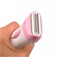 Kemei Pisau Cukur Elektrik 110-240V - Pink