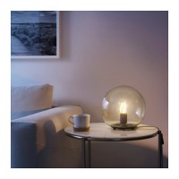 Lampu Meja Kamar Tidur Ruang Tamu IKEA FADO VINTAGE Cantik Klasik Kaca