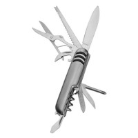 Swiss Army Knife 9 Tools - 3009 EDC Pisau Lipat Multifungsi Allumunium