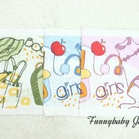 murah handuk bayi merah putih / handuk mandi