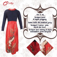 gamis yang terbaru GAMIS BATIK SUTRA BUSUI BAJU MUSLIMAH DREES BLOUSE