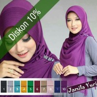 Jilbab Instant Jamila Cutting kerudung lokal murah berkualitas