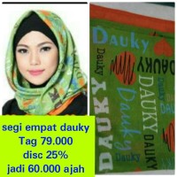 Jilbab segi empat Dauky