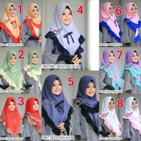 Kerudung segitiga Alya original by Dqiara hijab