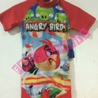 Baju Renang Anak motif Angry Bird